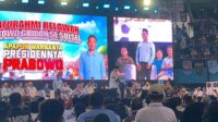 Prabowo Puji Mentan Amran Sulaiman di Depan Pendukung di Sulsel