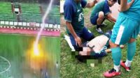 Pesepakbola Tewas Tersambar Petir di Stadion Siliwangi Pesepakbola Tewas Tersambar Petir di Stadion Siliwangi
