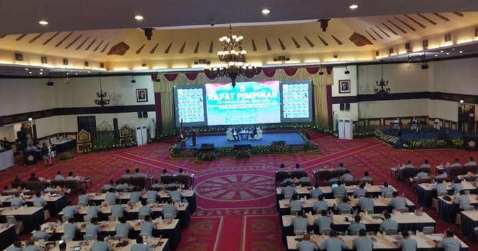 Tindak Lanjuti  Arahan Jokowi, KSAU Minta Jajaran Melek Perkembangan Teknologi Militer