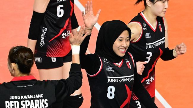 Red Sparks direncanakan akan lawan Indonesia saat pembukaan Proliga