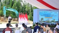 Presiden Letakkan Batu Pertama Pembangunan Gedung Bank Mandiri