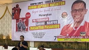 Balihonya Bertaburan Bahkan Sampai Ke Kuburan di Jaksel, Lantas  Berapa Suara Sementara Masinton PDIP?
