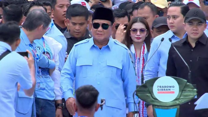 Seputara Senayan Macet total, Prabowo: Maaf yang Kena Macet karena yang Hadir di GBK Melebihi Perkiraan