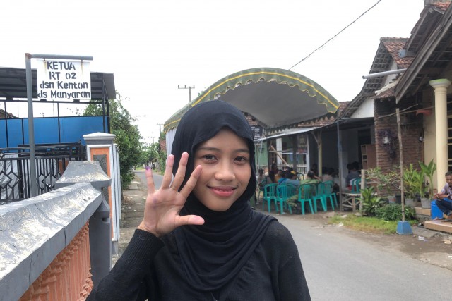 Kenali Calon Pemimpin Sebelum Memilih, Adinda Bangga Jadi Pemilih Cerdas