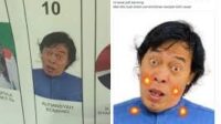 Perolehan suara sementara Caleg DPD RI Dapil jabar, Komeng Suara terbanyak tembus 700 ribu