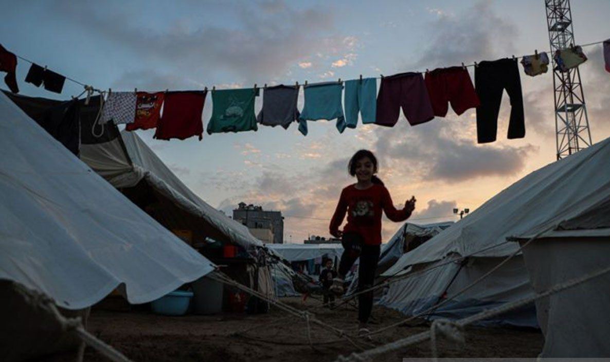 "Newton dari Gaza" terangi pengungsian, ubah energi angin jadi listrik