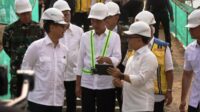 Jokowi tinjau pembangunan menara perumahan untuk ASN di IKN