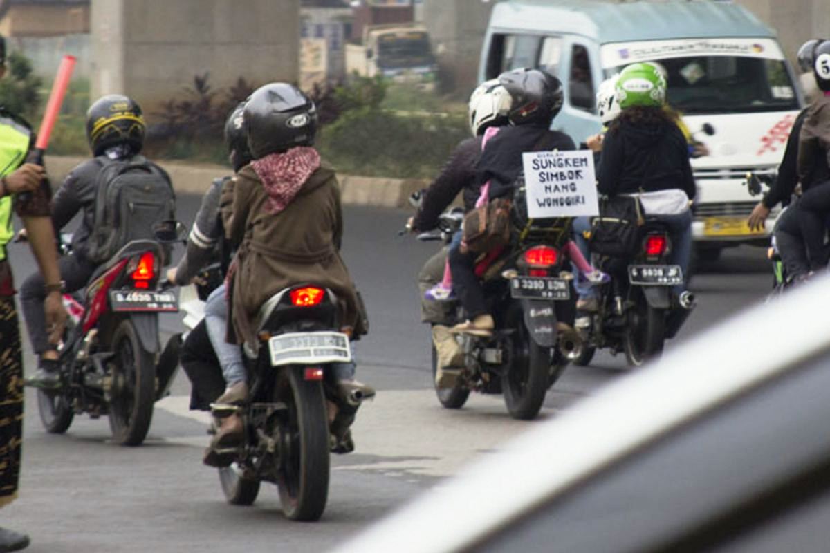 Mudik pakai Motor