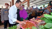 Presiden Jokowi sebut harga bahan pokok di Pasar Sebukit Rama Mempawah stabil