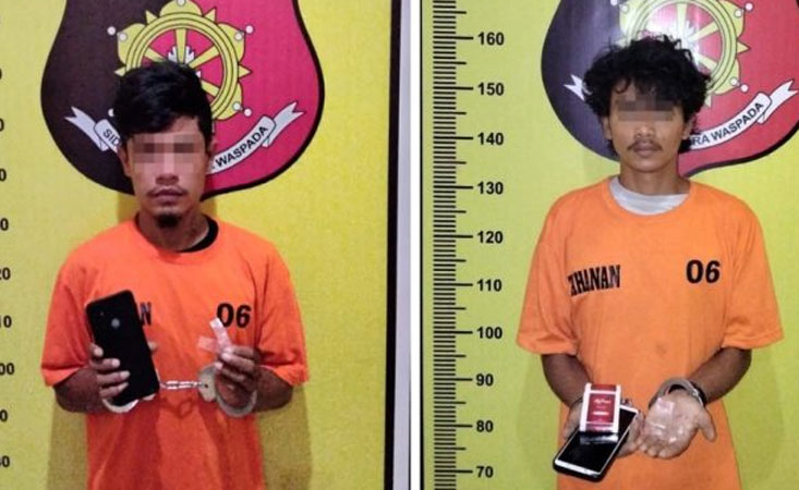 Polsek Padang Bolak Ringkus Pemilik dan Pengedar Sabu