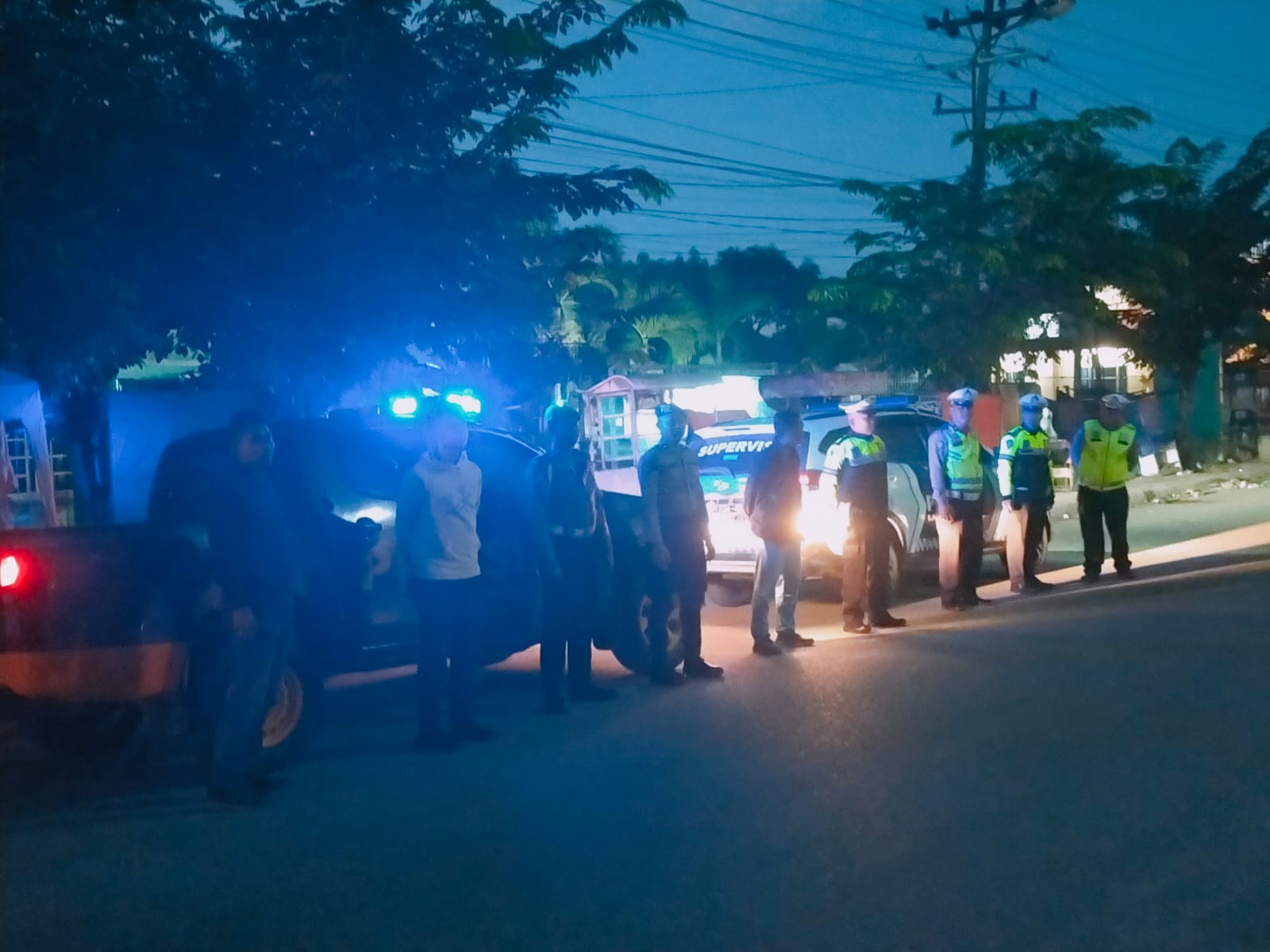 Patroli Subuh Polres Tanjungbalai Sisir Daerah Rawan Gangguan Kamtibmas