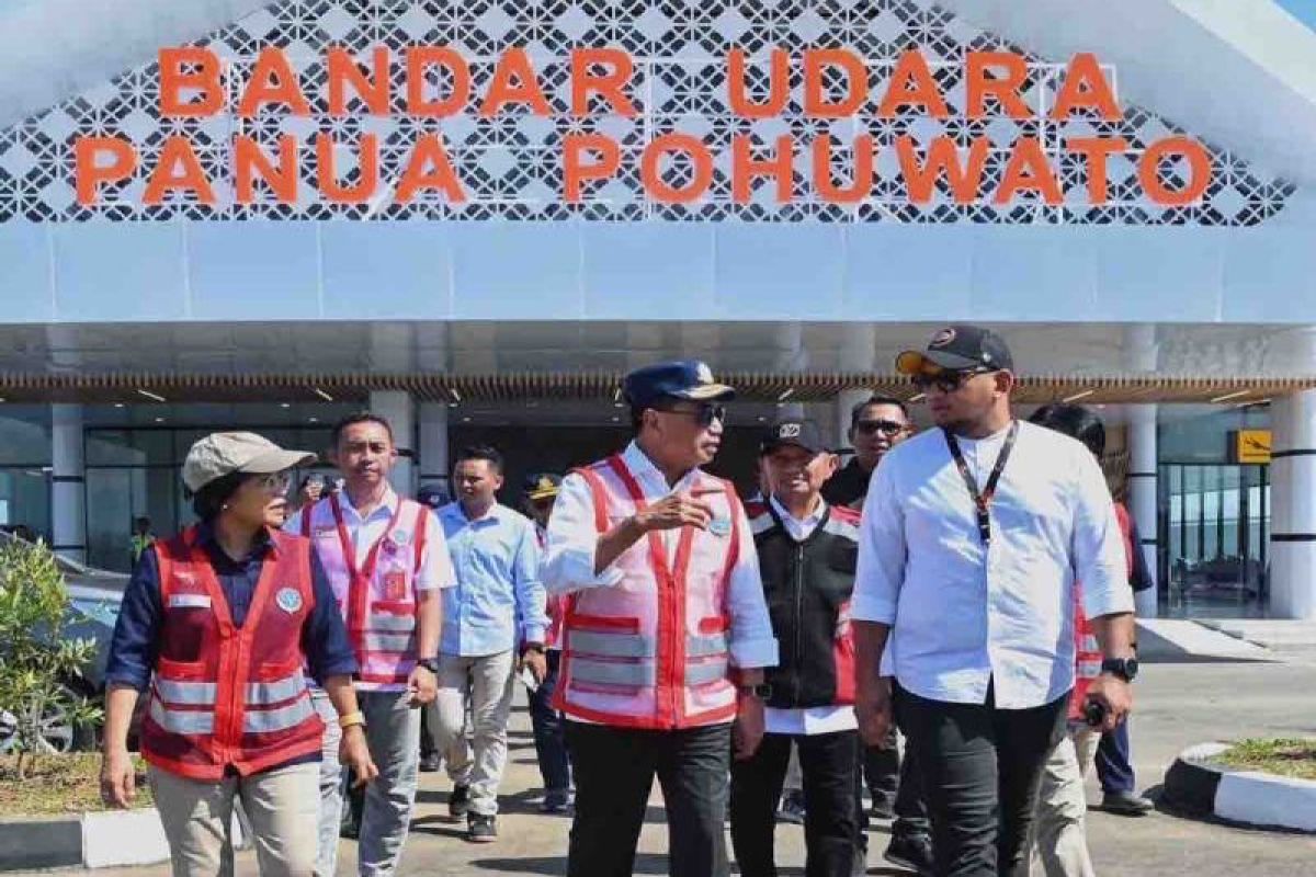 Menhub: Bandara Panua Pohuwato untuk perkuat ekonomi Gorontalo