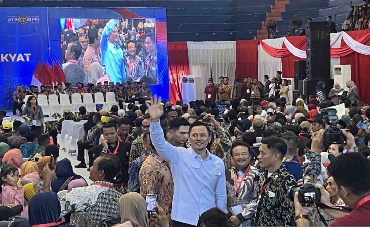 AHY harap sertifikat tanah tingkatkan ekonomi masyarakat Banyuwangi