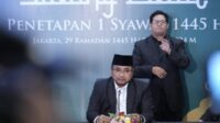 Pemerintah Tetapkan 1 Syawal 1445 Hijriah Jatuh pada Rabu 10 April 2024