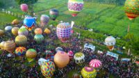 Dirjen Navigasi Penerbangan pantau festival balon udara Wonosobo