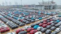 Ekspor mobil China melonjak 33,2 persen pada Q1 2024