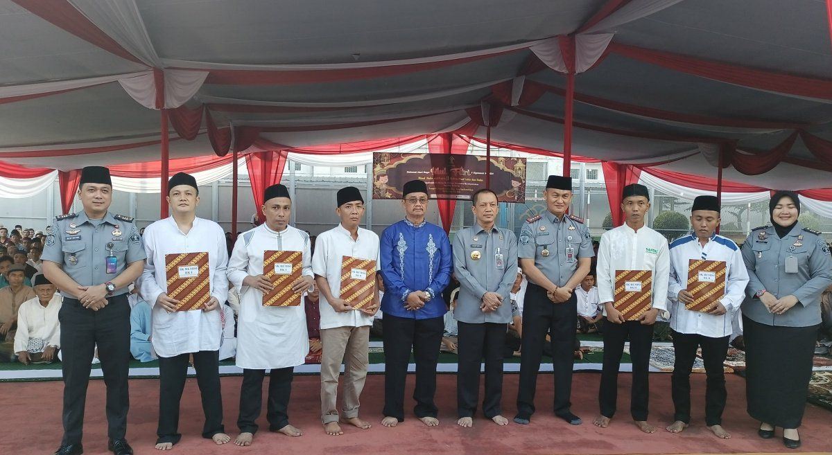 2.415 narapidana di Bengkulu terima remisi Idul Fitri