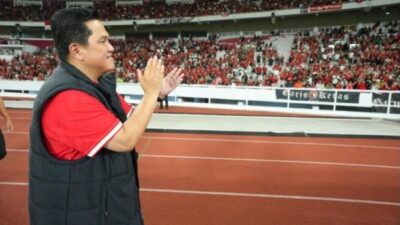 Erick Thohir Puas Meski Timnas Kalah dari Uzbekistan