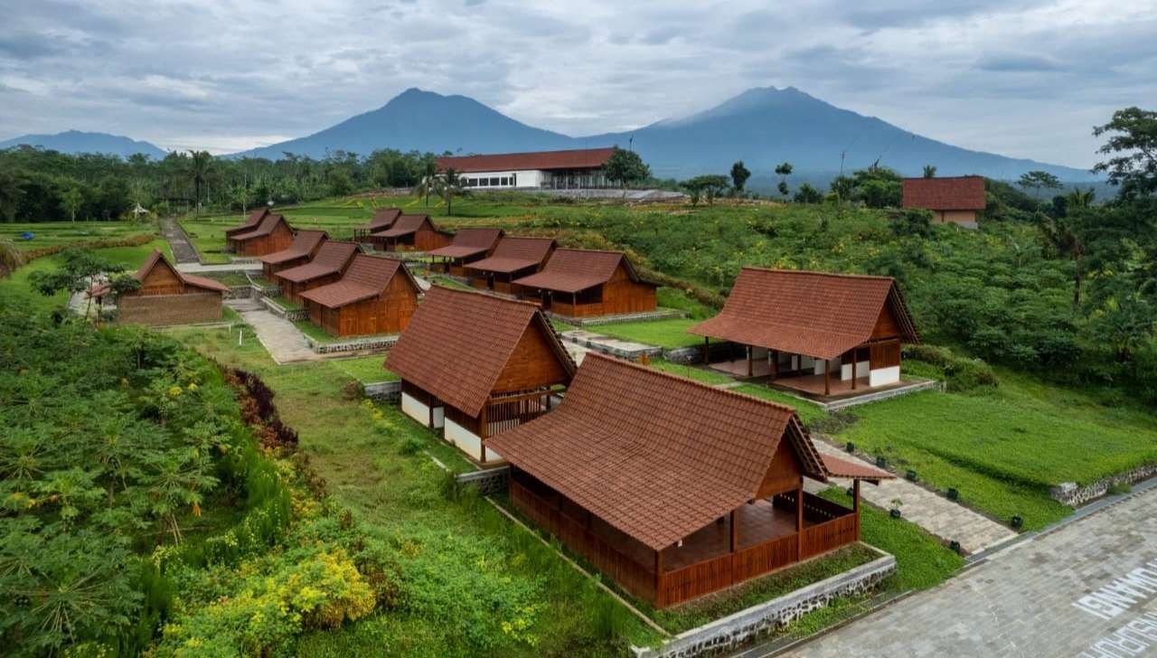 Kementerian PUPR Tuntaskan Penataan Kawasan Agrowisata Tamansuruh