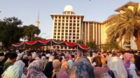 Masyarakat padati Masjid Istiqlal untuk Shalat Idul Fitri