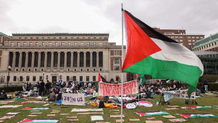 Imbas demo pro Palestina, Universitas Columbia batalkan upacara wisuda