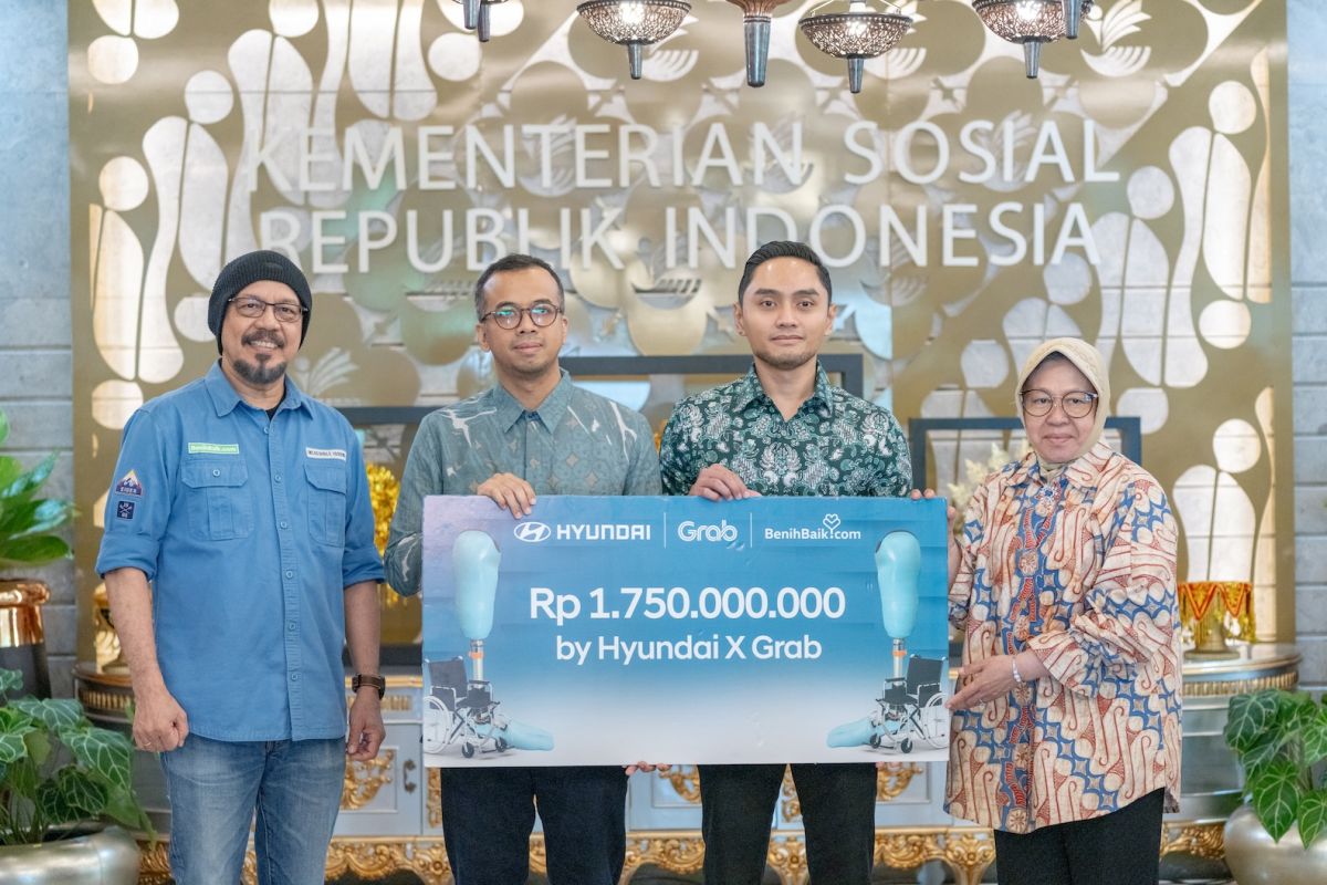 Hyundai, Grab, dan BenihBaik salurkan bantuan senilai Rp1,75 miliar
