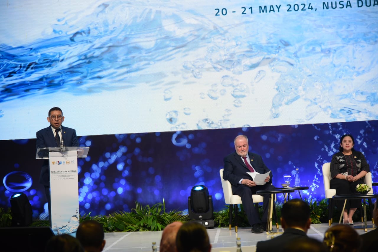 Kejar Target SDGs, Fadli Zon Ingatkan Parlemen Dunia Libatkan Masyarakat Lokal Lindungi Sumber Air