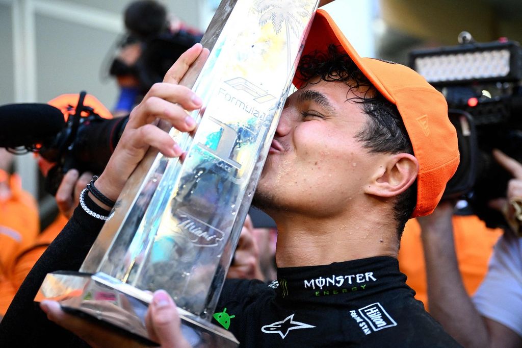Lando Norris Raih Kemenangan Perdana di F1 Miami