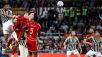 Laga AS Roma vs Juventus berakhir tanpa pemenang