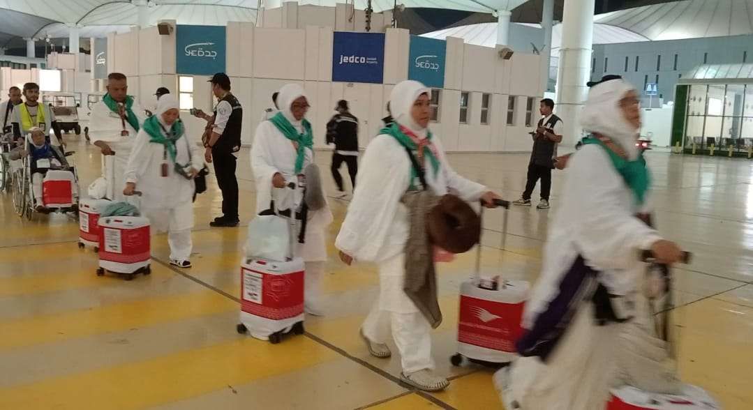 Kloter JCH Indonesia Gelombang Dua Tiba di Saudi