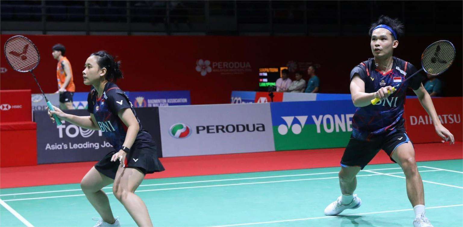 Rinov/Pitha dan Rehan/Lisa Lolos 16 Besar Malaysia Masters