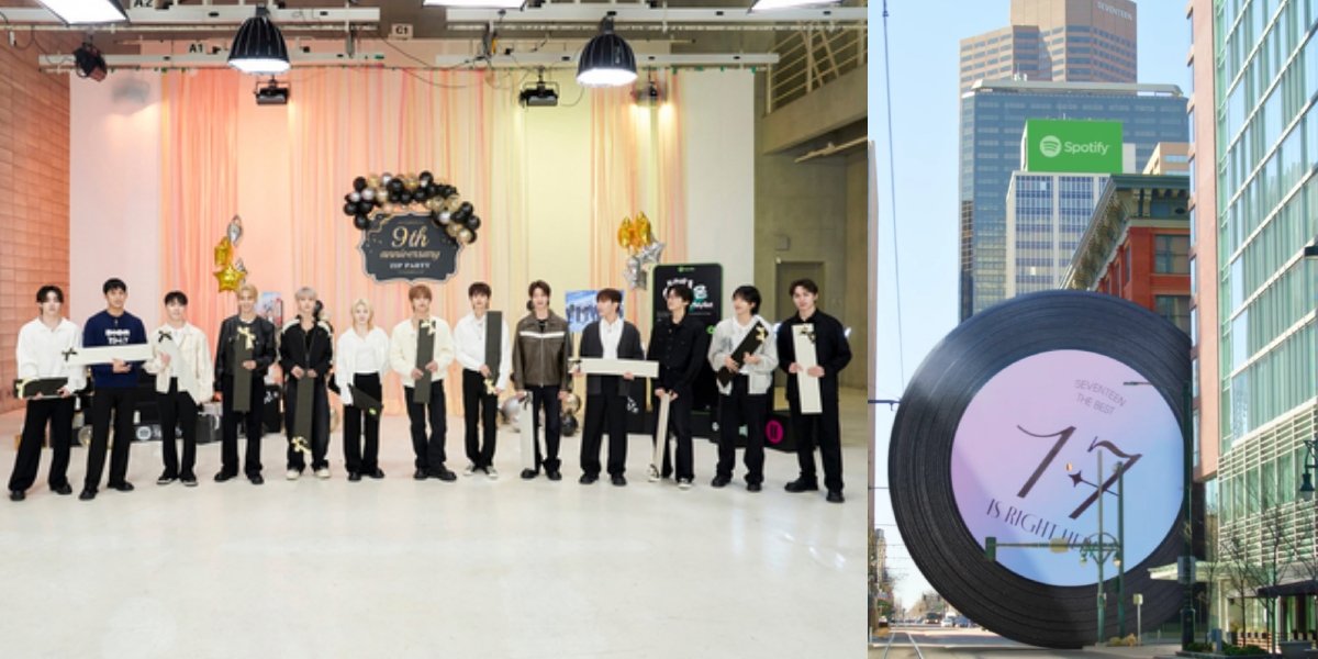 SEVENTEEN berkolaborasi dengan Spotify untuk peluncuran album baru