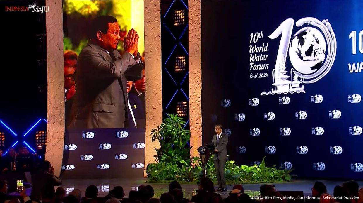 Buka WWF Ke-10, Presiden Perkenalkan Prabowo Pada Dunia