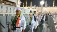Tiba di Madinah, JCH Indonesia Berkunjung ke Raudhah