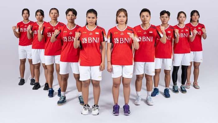 Jadwal Siaran Langsung Final Uber Cup 2024 Indonesia vs China