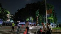 Polisi jaga ketat Jakarta International Marathon 2024