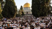 40.000 muslim Palestina laksanakan salat Idul Adha di Masjid Al-Aqsa
