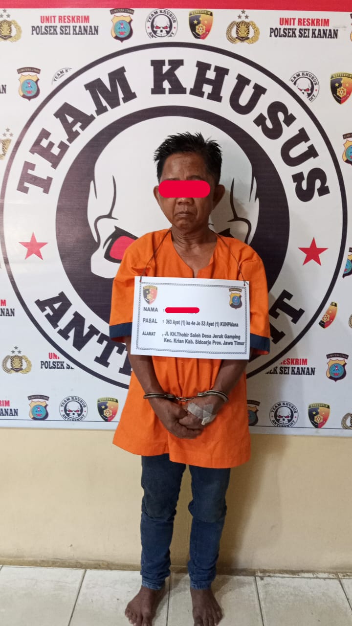 Satreskrim Polres Labusel Amankan Pencurian Emas Di Toko Mas Hasibuan Langga Payung