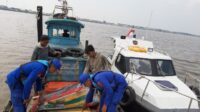 Cegah Masuknya Barang Ilegal, Sat Pol Airud Periksa Kapal Yang Memasuki Perairan Tanjung Balai 