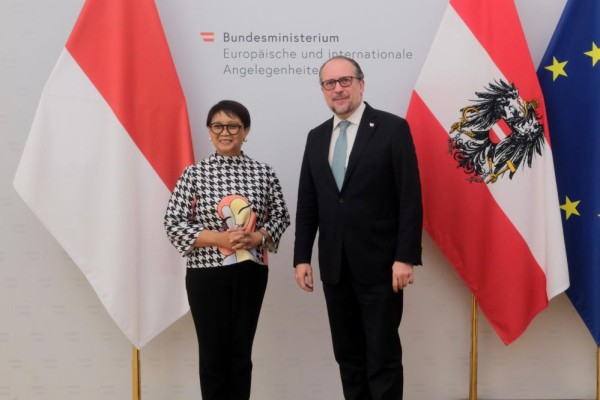 Indonesia ajak Austria pertimbangkan pengakuan Negara Palestina