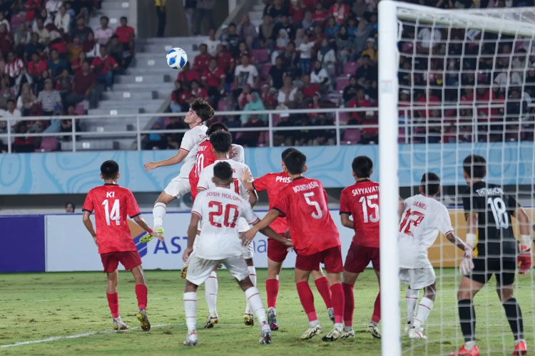 Timnas U-16 maju ke semifinal setelah pesta gol 6-1 saat lawan Laos
