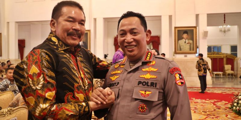 Jaksa Agung Komitmen Bersinergi dengan Polri