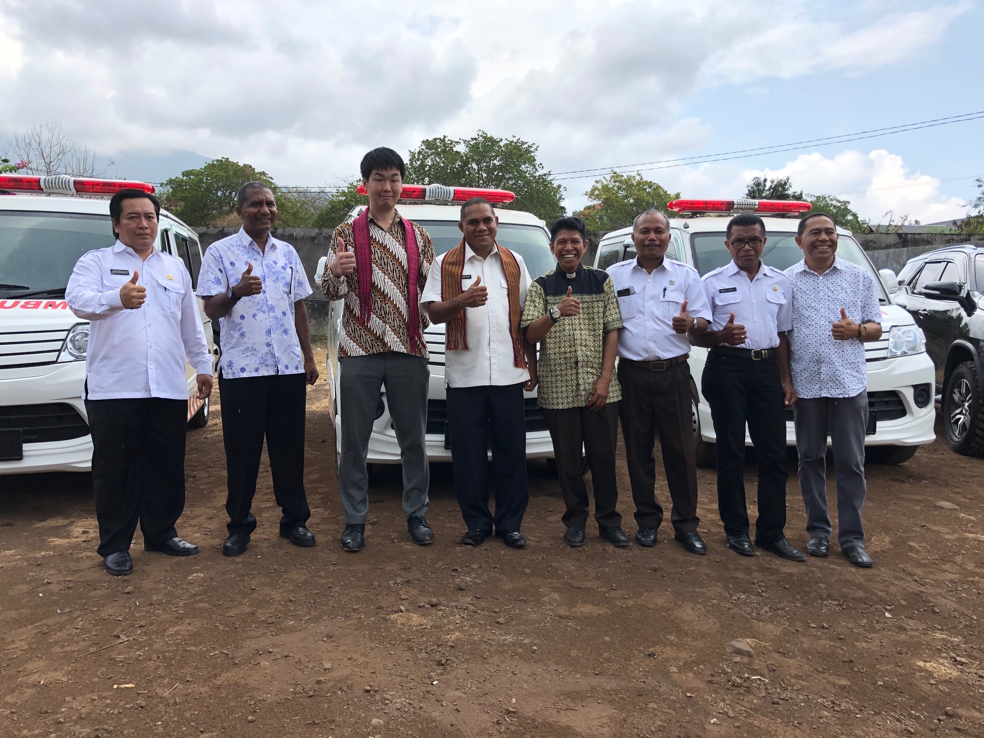 Jepang berikan mobil unit donor darah kepada PMI Kabupaten Manggarai