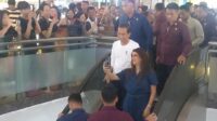 Momen Jokowi Temani 5 Cucu ke Wahana Bermain di Solo Paragon Mall