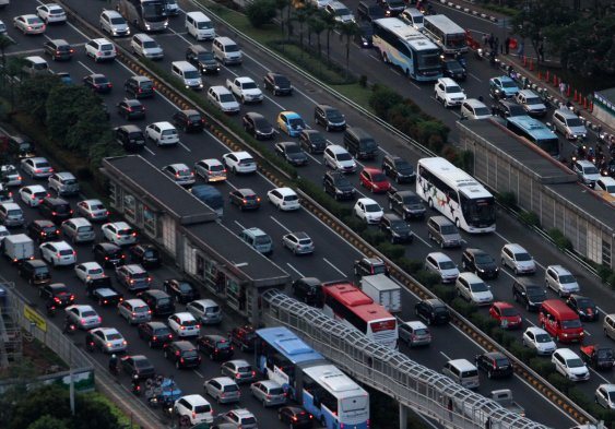 Titik Macet di Tol Dalkot Pagi Ini: Cawang-Tebet, Pancoran-Kuningan