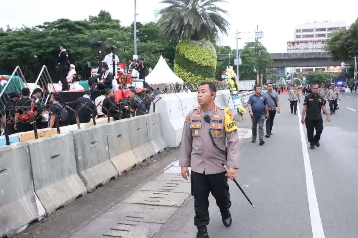 Polisi Kerahkan Ribuan Personel Amankan Aksi Bela Palestina