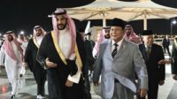 prabowo-tiba-di-arab-saudi_169 Dari Yordania, Prabowo Lanjut Kunker ke Arab Saudi Bertemu Putra Mahkota