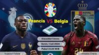 UEFA Euro 2024 Prancis vs Belgia: Pembuktian dua tim mandul berperingkat atas