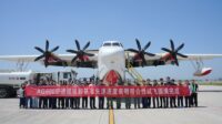 Pesawat amfibi China AG600 diuji terbang pada suhu & kelembapan tinggi