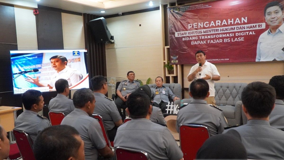 Stafsus Menkumham perkuat reformasi birokrasi Imigrasi Pangkalpinang